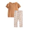 Frilly Collar Tights T-shirt Set 1-5 Years Yavruaz
