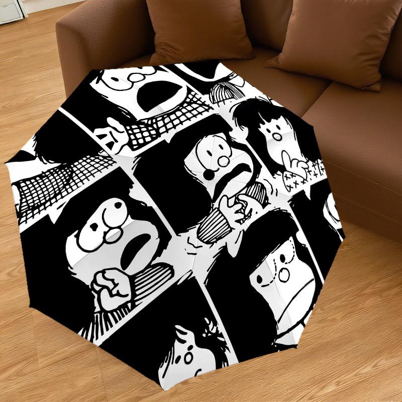 1PC Cartoon Characters Umbrella-8-Rib Reinforced, Automatic Open, Lightweight & Durable, Cute Fashion Accessory for Outdoor-P30
