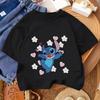 Daily Casual Kids T Shirt Stitch Fashion Cartoon Print For Boys Girls Summer Street Style Outfit