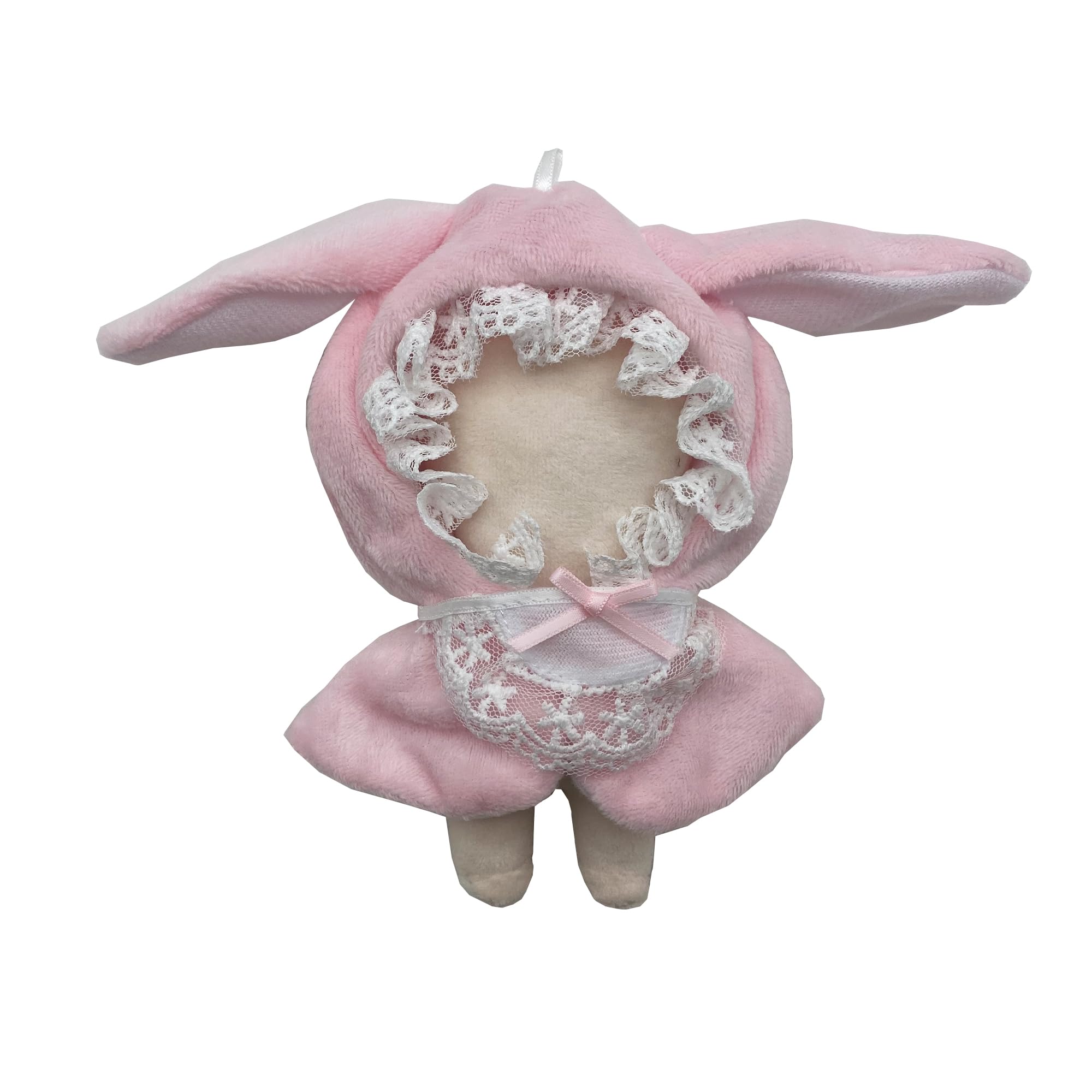 

AXLUCE - Plush Clothes - Stuffed Animal - Clothes - 10cm - Doll (Rabbit (Light Pink))