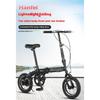 12 Small Bike cycling City Mini Folding Bicycle For Male And Female Students Portable Ultra Light Transmission Disc Brakes