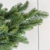 High-Quality Simulated Pine Branches for Christmas Decoration - Large Round Landscaping Decor