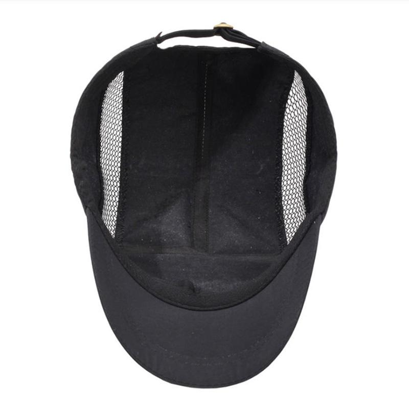Quick-Dry Breathable Summer Short-Brim Baseball Cap Unisex Outdoor Sun Protection Casual Sports Sun Hat