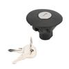 Locking Gas Tank Plug with 2‑Key 8U5Z‑9C268‑B Fuel Filler Cover Replacement for Ford Edge 2011‑2014