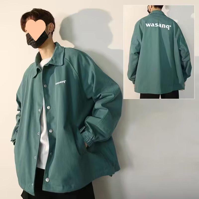 Men's Windproof and Rainproof Jacket Spring Work Jacket Casual Youth Men's Stand Collar Hoodless Clothes