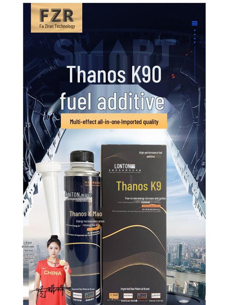 Thanos K90 Fuel Additive Cleaner - 400ml Catalytic Converter & Carbon Remover