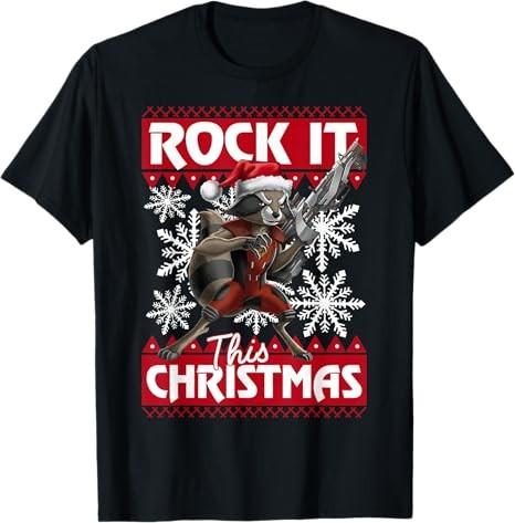 Guardians Of The Galaxy Rocket Rock It TShirt Unisex3 S
