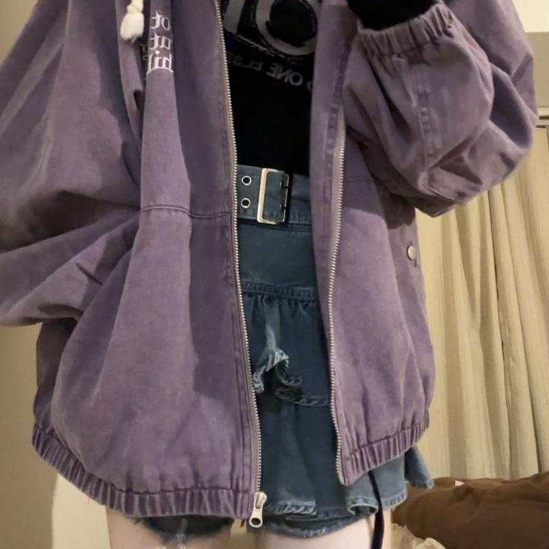 Women's Short Skirt Large Size High Waist Design Denim Skirt Retro Ruffle Wrap Hip Skirt Double Pleated Skirt