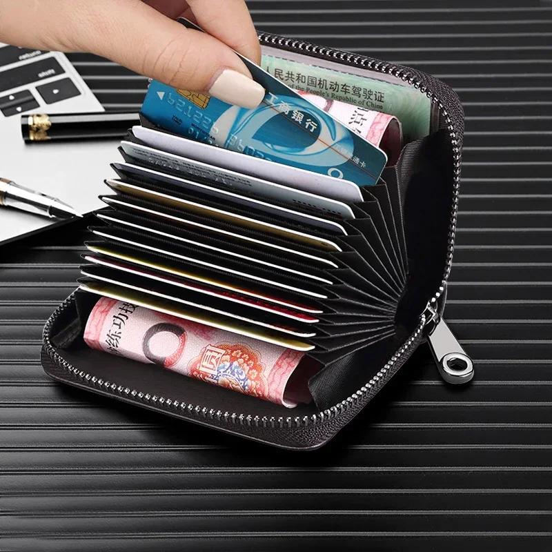 New 2026 Car Sticker Car Business Card Case Purse Portable Storage Driver's License Storage Bag For Ford Focus ST Ranger Mondeo