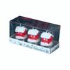 Christmas Eve Candle Set: Old Man, Tree, Snowman Ornaments for Romantic Candlelight Dinner & Christmas Decorations