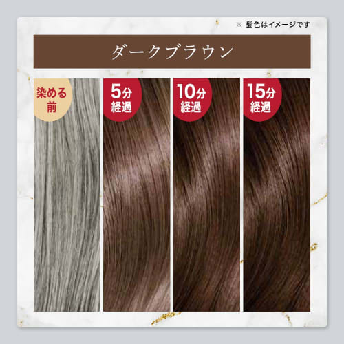 Awairo mousse hair color gray hair dye [dark brown] 80g permanent hair dye quasi-drug gray hair hide foam color women men gray hair hide