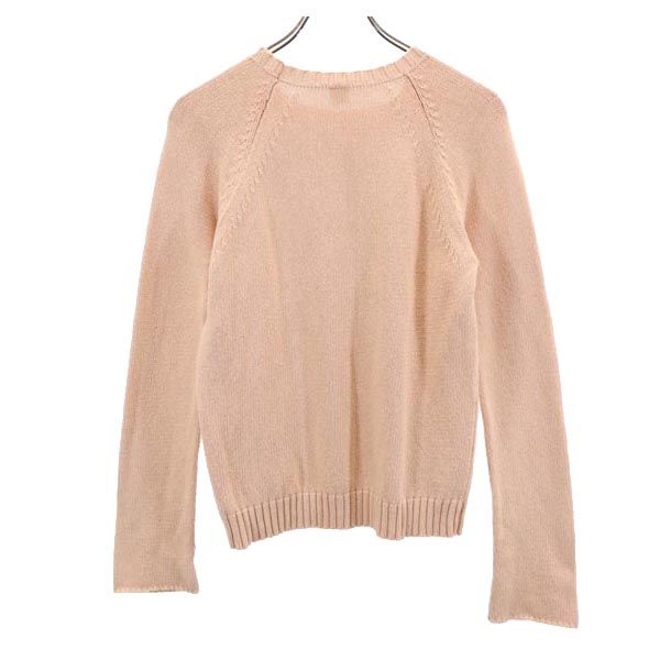 Ron Herman Long sleeve cotton knit S Pink sweater Women Used