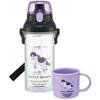 Skater Children's Plastic Lunch Cup, 200ml, Dishwasher Safe, Made in Japan, Love Unicorn Design, Girl's KE4AAG-A