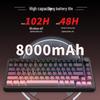 OLOEY PBT Tri-Mode Side-Engraved Mechanical Keyboard