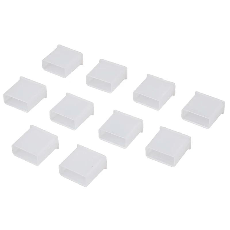 10Pcs Plastic USB male anti-dust plug stopper cap cover protector lids Consumer Electronics