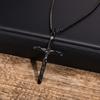 Xiaomi Vnox Stainless Steel Catholic Jesus Christ Cross Crucifix Pendant Necklace for Men Women Religious Prayer Jewelry