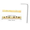 Golden Bass Guitar Nut 38mm Replacement Parts Premium Pre-Slotted Nut  Bass Guitar