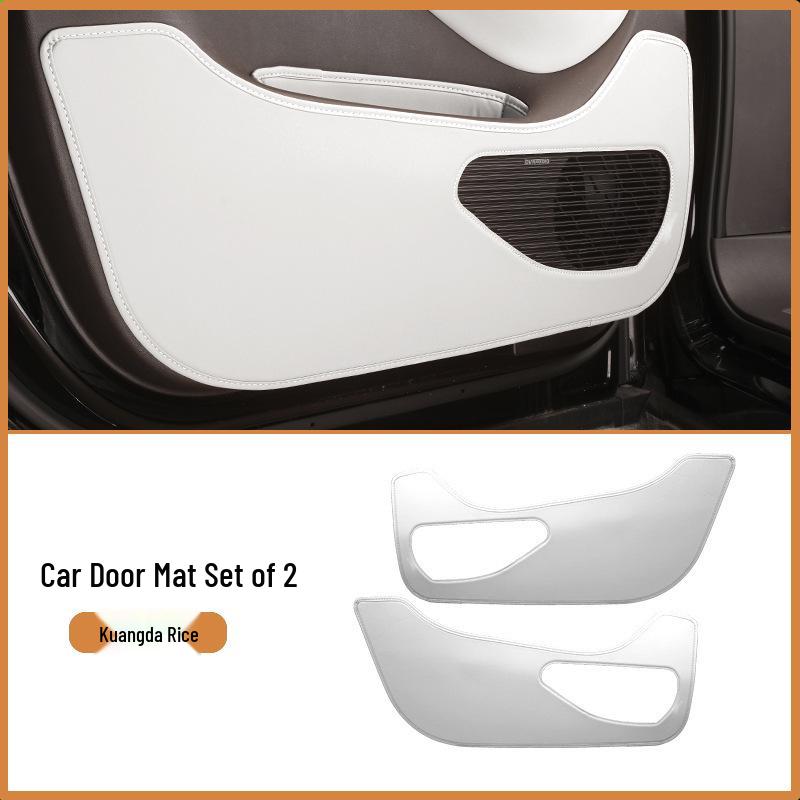Denza D9 Leather Seat Kick Mat and Door Protection Car Accessories