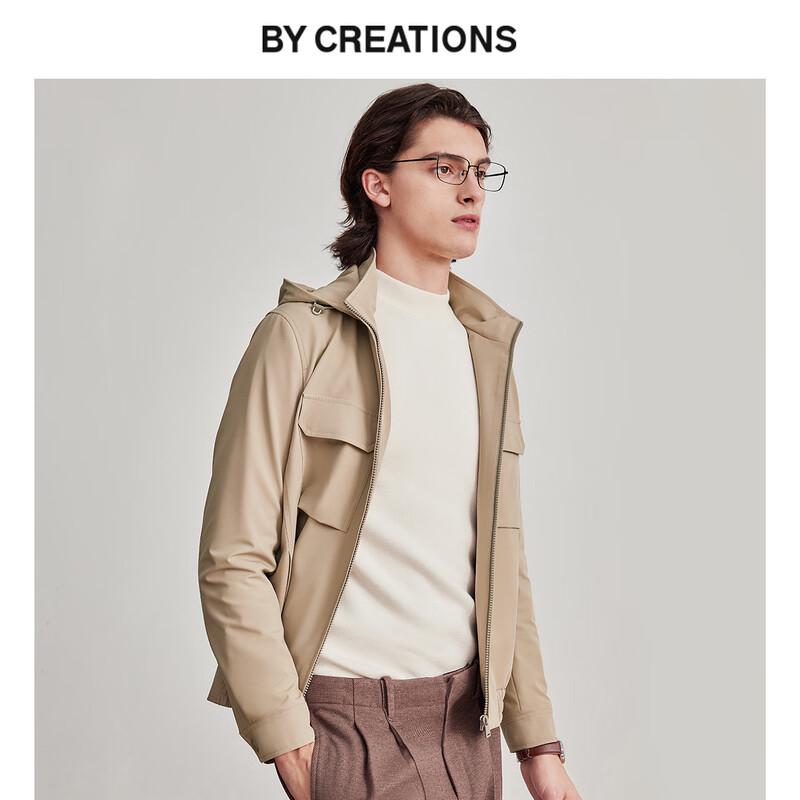 

By Creations Multi-Pocket Hooded Jacket L