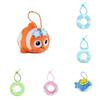 Adorable Ocean Animal Plush Keychain Collection Featuring Cute Turtles Clownfish Dolphins And Seals
