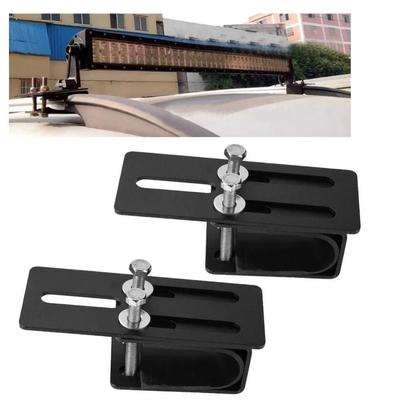 JOYINLED LED Light Bar Bracket Non-Slip Light Clip Mounting Brackets for SUV, Off-Road, Vehicles with Luggage Racks