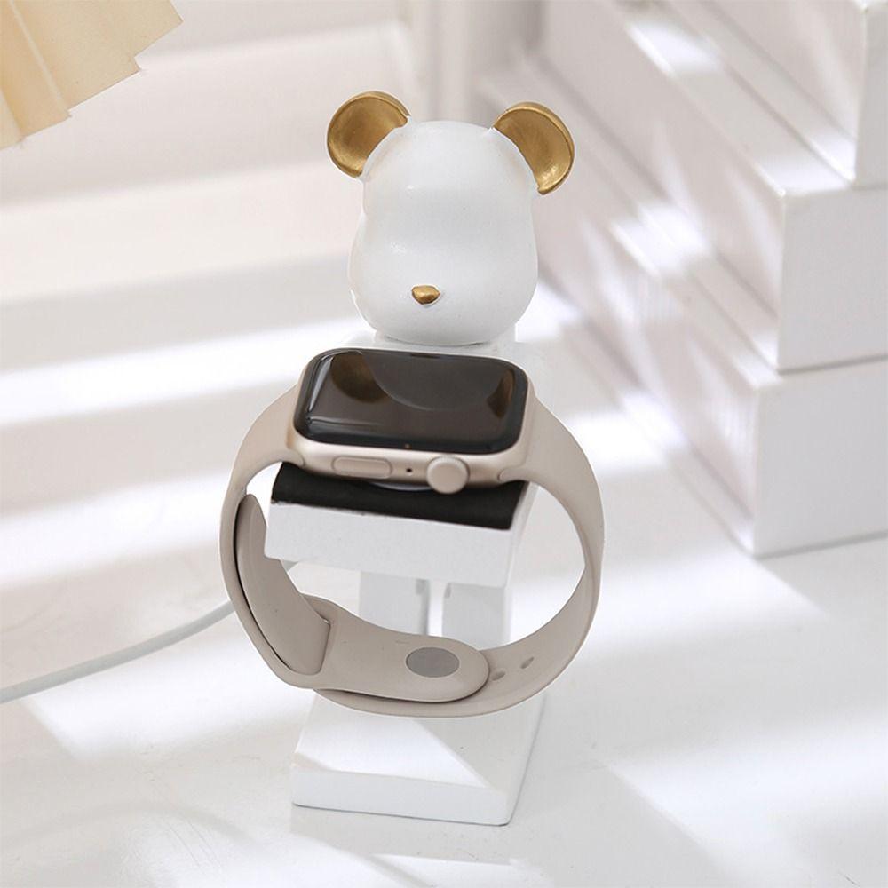 Multicolor Wireless Charger Support Smart Watch Stand for For Apple Watch Home Decorations