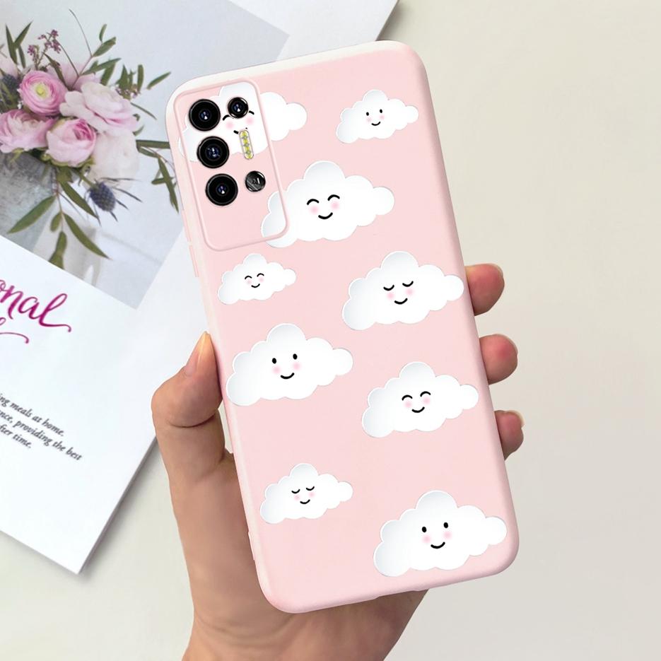 For Tecno Pova 2 Case LE7 LE7n Cute Dinosaur Cartoon Cover Soft Silicone Phone Case For Tecno Pova 2 Pova2 Back Cover 6.9'' Bags