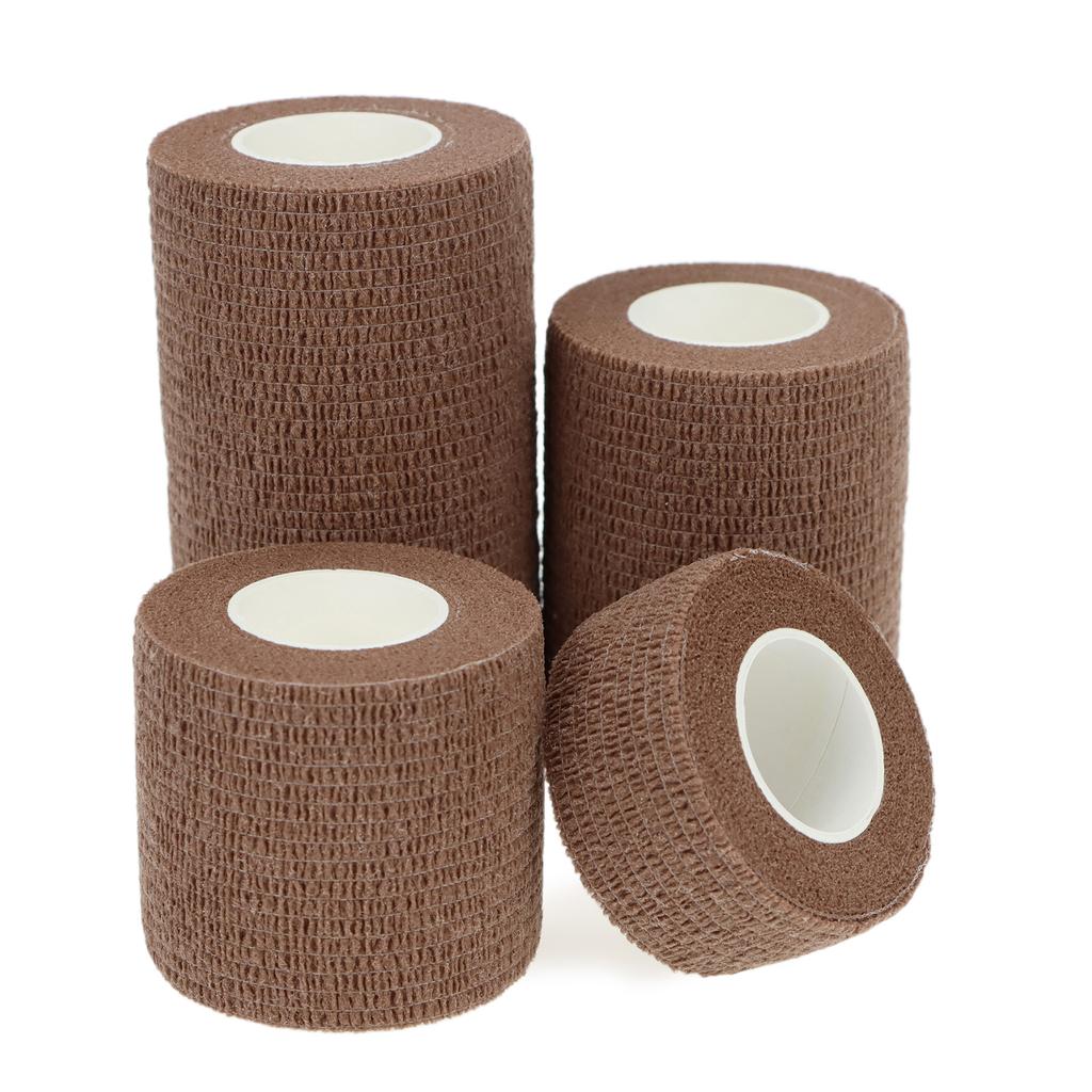 24 Pieces Elastic Bandage Tapes Athletic Tape Elastoplast Sports Recovery Strapping Gym Waterproof Muscle Relief Finger Ankle