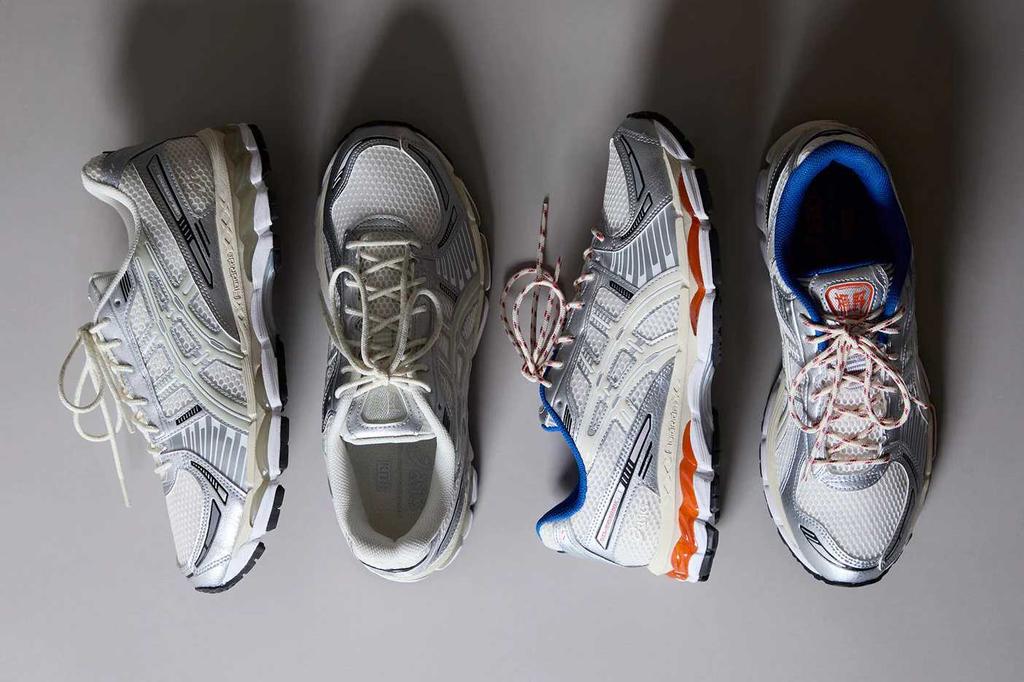 1203A555-100 KITH Ronnie Fieg Asics Gel-Kayano 12.1 Cream Pure Aqua (Men's)