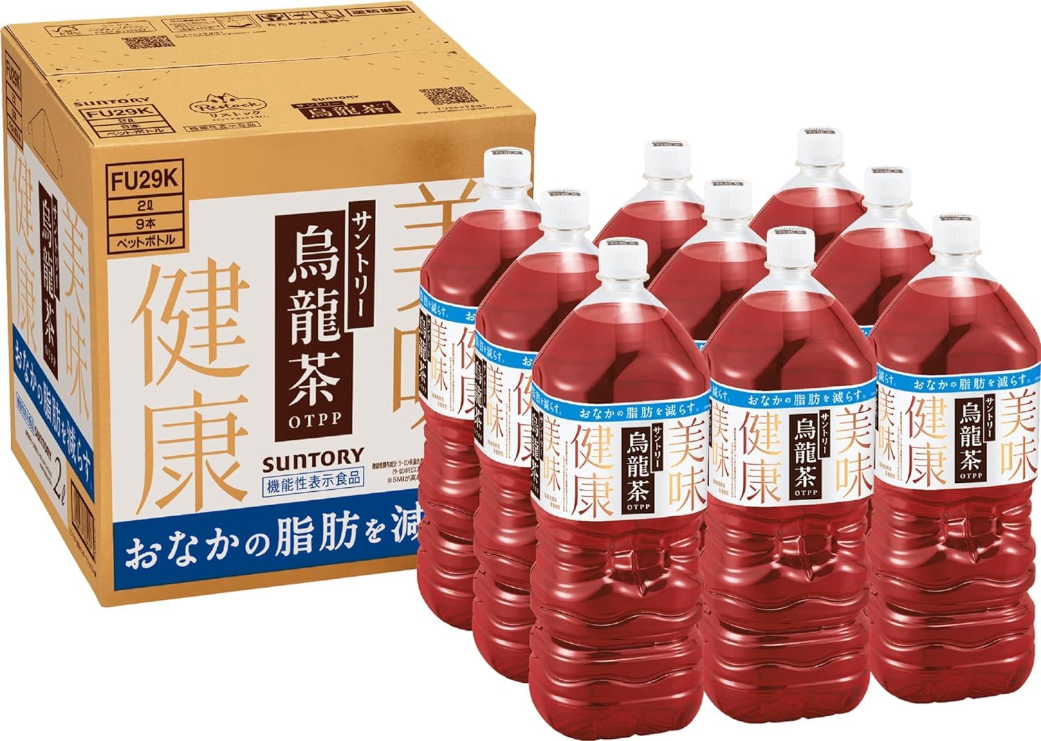 

Чай Suntory Oolong Food with Function Claims 2 л x 9 бутылок