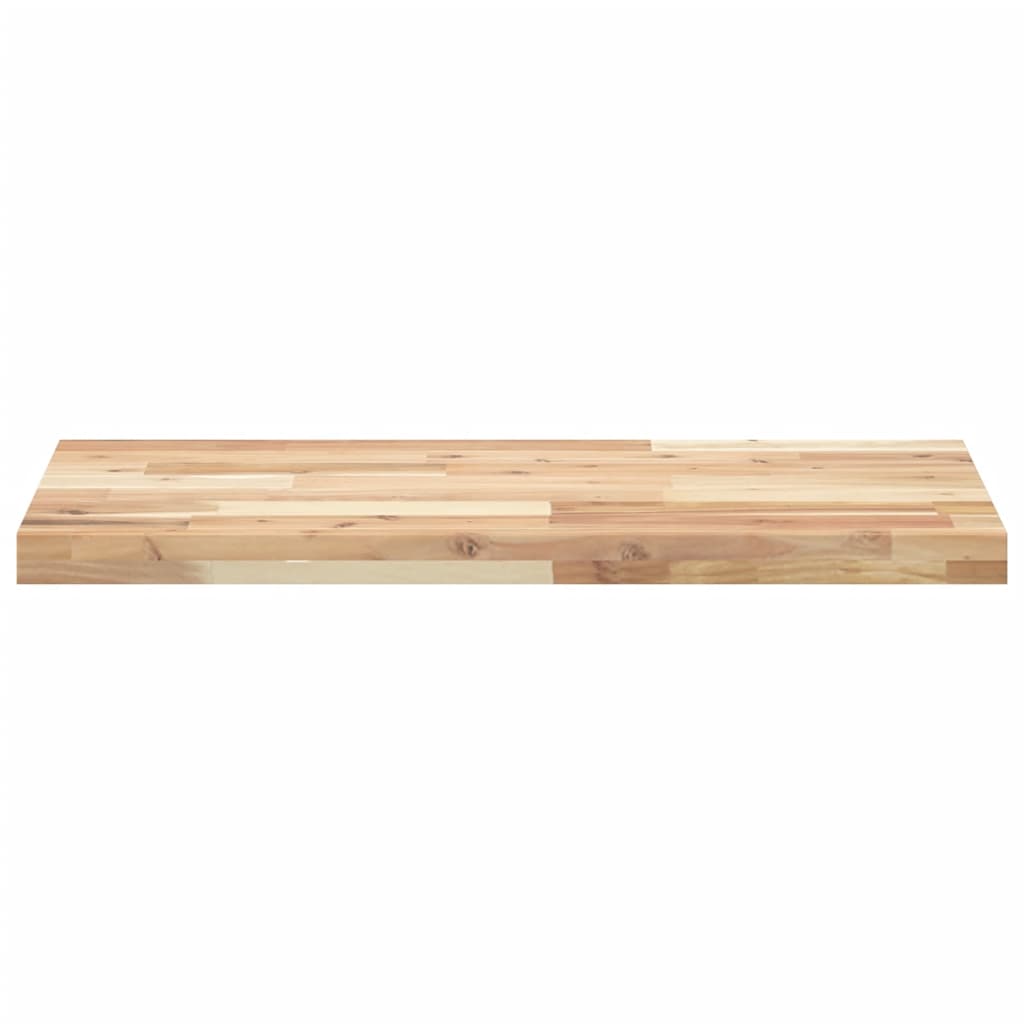 Floating Shelves 4 pcs 100 x 40 x 4 cm Solid Acacia Wood Untreated