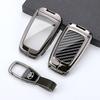 Tpu+Zinc Alloy Car Key Cover Toyota Prius Camry Corolla Chr C-Hr Rav4 Land Cruiser Prado Key Chain Key Cover Car Accessories