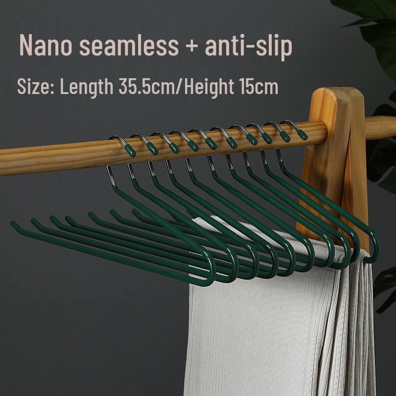 Wieszak na spodnie w kształcie gęsi, antypoślizgowy, z klipsami w kształcie Z do przechowywania w szafie