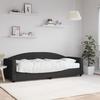 VidaXL Daybed with Mattress Black 80x200 Cm Fabric 3197167