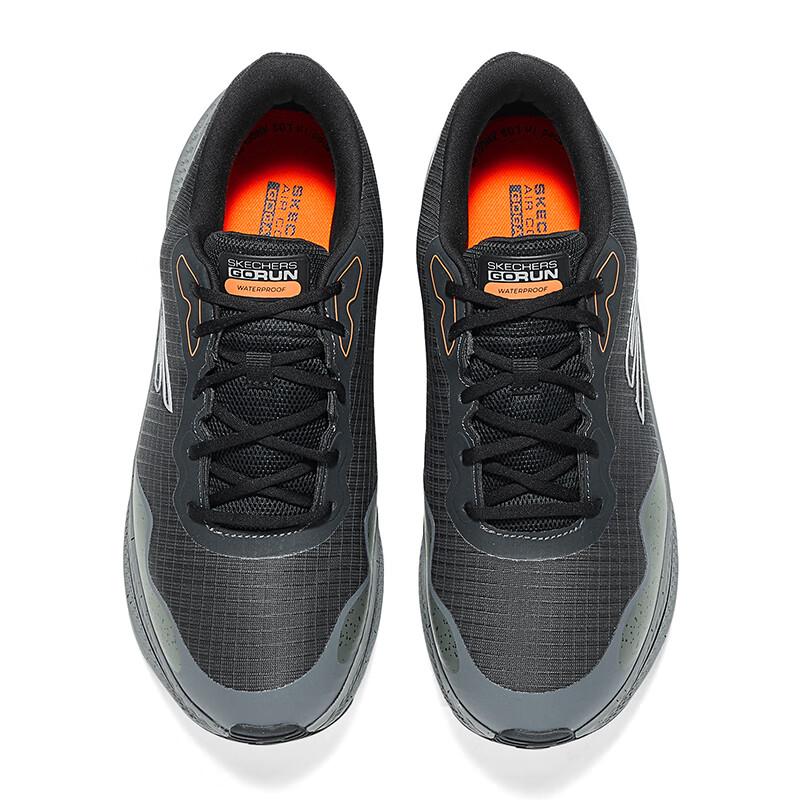 Skechers Go Run Pohodlné nízké běžecké boty Pánské tenisky Černá Šedá 220874C-CHAR