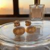 Sweet Pearl Studs Light Luxury Crystal Drop Earrings Simple Zircon Stud  Party