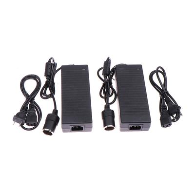 Napájecí adaptér do auta, převodník napájení, DC 110V / 220V na 12V 10A, napájecí adaptér pro autochladničky, vzduchové čerpadlo
