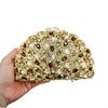 Lady Multi Color Gems Clutch Crystal Evening Handbag Women Party Prom Bag Bridal Clutches Wedding Purse for Banquet