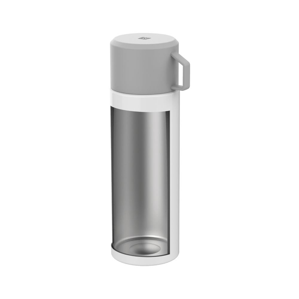 Zwilling Bottle 1000ml Water Bottle Thermos Bottle Stainless Steel Vacuum Cold Insulation Heat Insulation Japanese ZWILLING THERMO "Vacuum White"