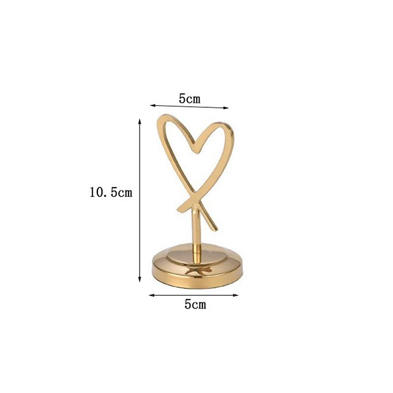

Держатель для номера стола из нержавеющей стали, держатель для карточки с именем, держатель для меню, ценника, таблички, свадебный металлический зажим для фото 10cm