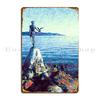 Maiden With Seagull Opatija Croatia Metal Signs Club Party Kitchen Custom Customize Cinema Tin Sign Poster