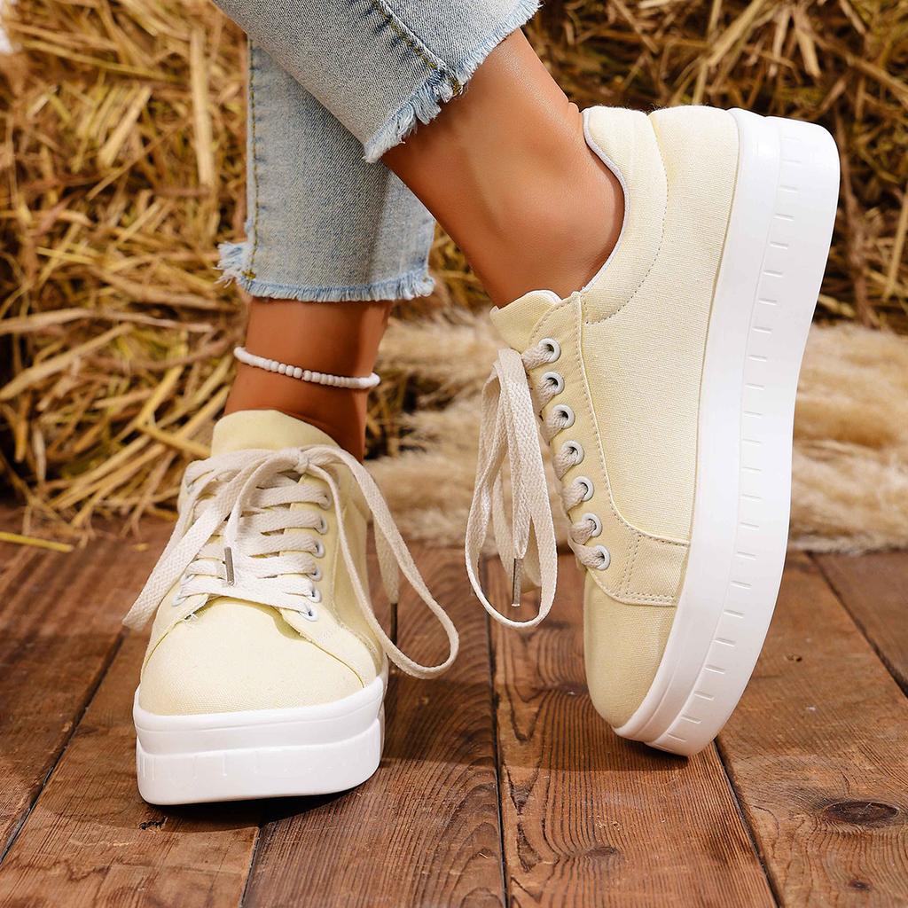 Neue große Plateau-Einzelschuhe für Damen - Neue lässige Sportschuhe