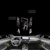 För Lexus UX UX260H -2024 Bilinteriör Skyddsklistermärke Centerkontroll Navigatorpanel Biltillbehör TPU Transparent Film
