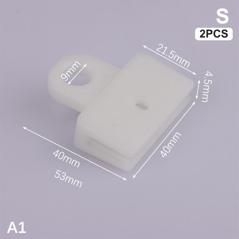 2 szt. Podnośnik szyby samochodu wspornik szklany klips zatrzaskowy do Vision Diamond Eagle UK Sc7