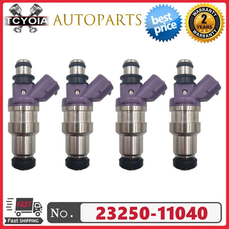 4 Stück/Los Kraftstoffeinspritzdüsen 23250-11040 23209-11040 für TOYOTA STARLET TERCEL COROLLA 1987-1992