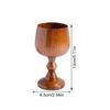 Communion Wine Cup Wooden Stemwares For Red Wine Cocktails Beverages Goblet Cup For Parties And Special Event