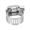 50PCS Stainless Steel Tube Pipe Hose Clamps Fuel Line Worm Clip (10 16mm)