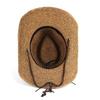 Meier Mixed color straw hat western cowboy straw hat outdoor sun hat