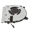CPU Cooling Fan ABS Aluminum Alloy 4Pin Connector Easy Installation Laptop Cooling Fan for Inspiron 13 7390 7391
