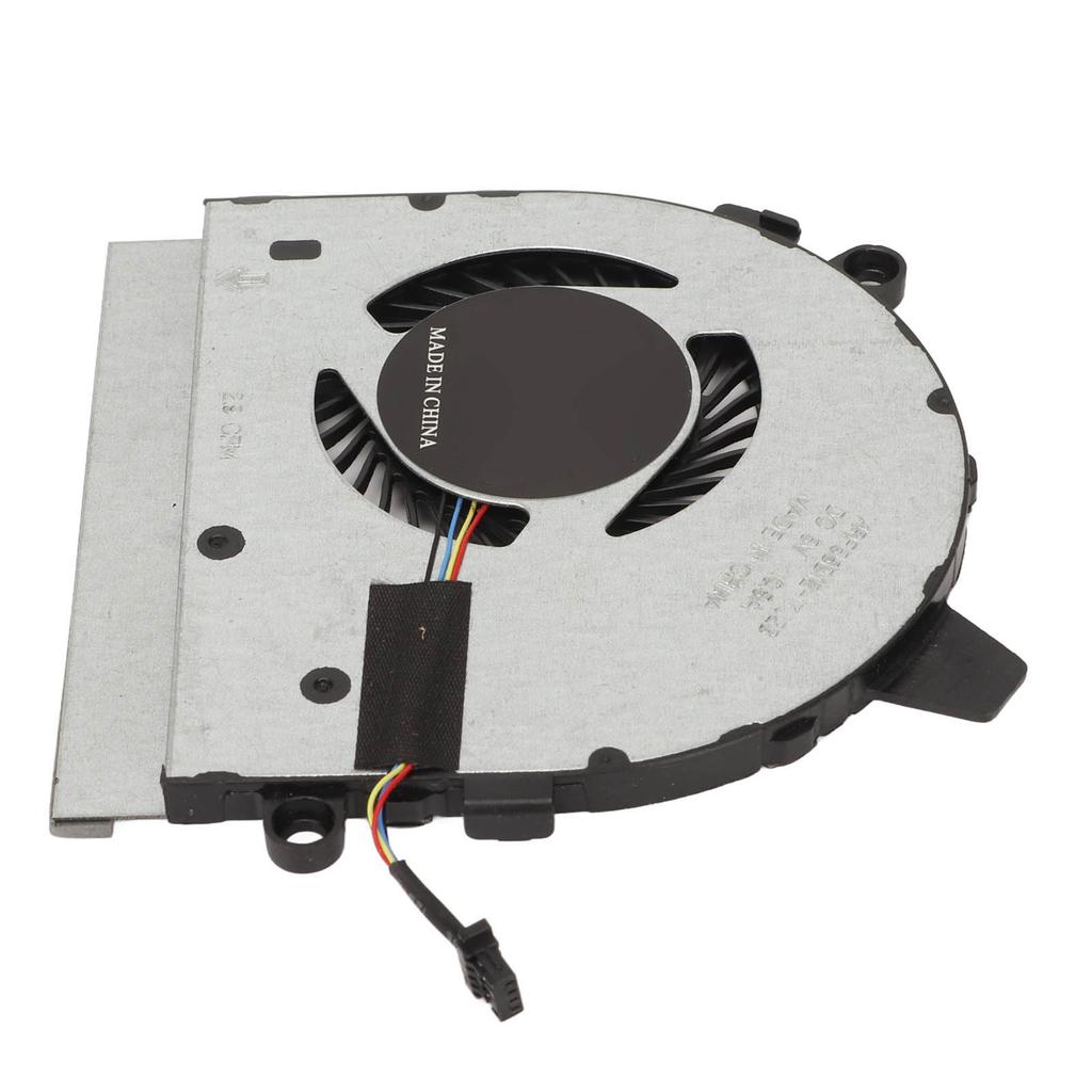 CPU Cooling Fan ABS Aluminum Alloy 4Pin Connector Easy Installation Laptop Cooling Fan for Inspiron 13 7390 7391